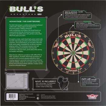 Bull's NL - Advantage 701 Dartboard Verpackung